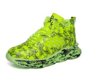 Bazics Fashion Mens Lightweight Sports Basketball Shoes Walking Trainers