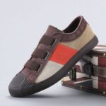 Bazics Canvas Shoes Men Casual Skateboard Sneakers Brown