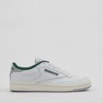 Reebok Mens Club C 85 Sneaker White/Chalk/Dark Green