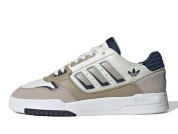 adidas Originals DropStep Low 2.0 Mens Shoes White and Indigo