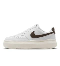 Nike Court Vision Alta Womens Shoes White/Brown