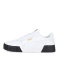 Puma Carina 2.0 Womens Sneakers White Team Gold Black