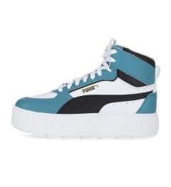 Puma Karmen Rebelle Mid Womens Shoes White Blue