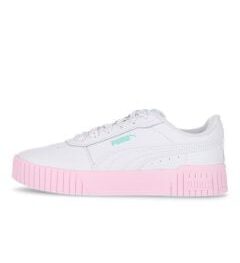 Puma Carina 2.0 Sneaker Womens White Pearl Pink