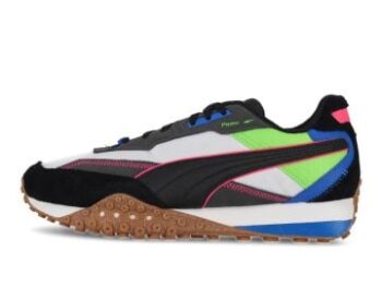 Puma Blktop Rider Men's Shoes Vibrant Grey Pitch Green