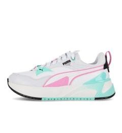 Puma R78 Disrupt Womens Shoes Silver Mist