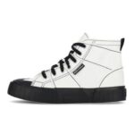 Superga 2696 Stripe Colourblock Mens Shoes Black/White