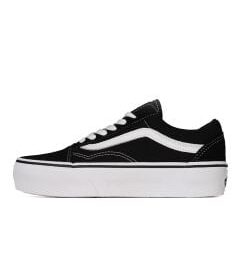 Vans Old Skool Platform Womens Black White