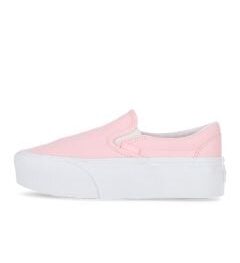 Vans Classic Slip-On Stackform Womens Shoes in Blush Bride