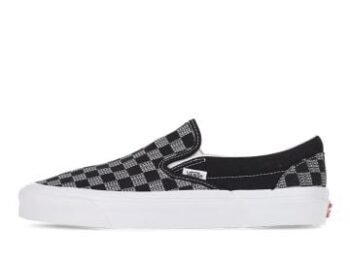 Vans Classic Slip On 98 DX Sneaker Mens Checkered Black