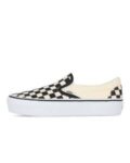 Vans Classic Slip-On Platform Womens Sneaker Black White Checkered