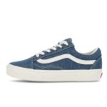 Vans Old Skool Threaded Denim Mens Shoes Blue/White