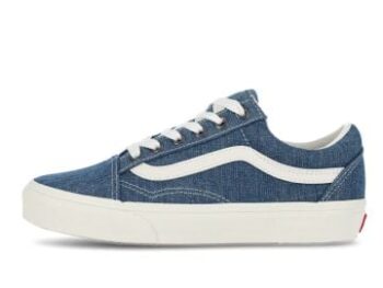 Vans Old Skool Threaded Denim Mens Shoes Blue/White
