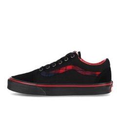Vans Old Skool 90s Womens Shoes Grunge Black