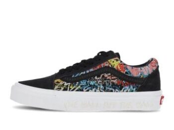 Vans Old Skool Men's Shoes Black Multi-Color