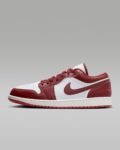 Nike Dunk Low Womens Shoes Sail/Red/Brown