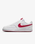 Nike Court Vision Low Next Nature Women's Shoes White Volt Cinnabar