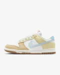 Nike Dunk Low Women's Shoes Summit White/Aquarius Blue/Soft Yellow